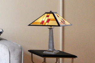 lampe de table art déco Tiffany